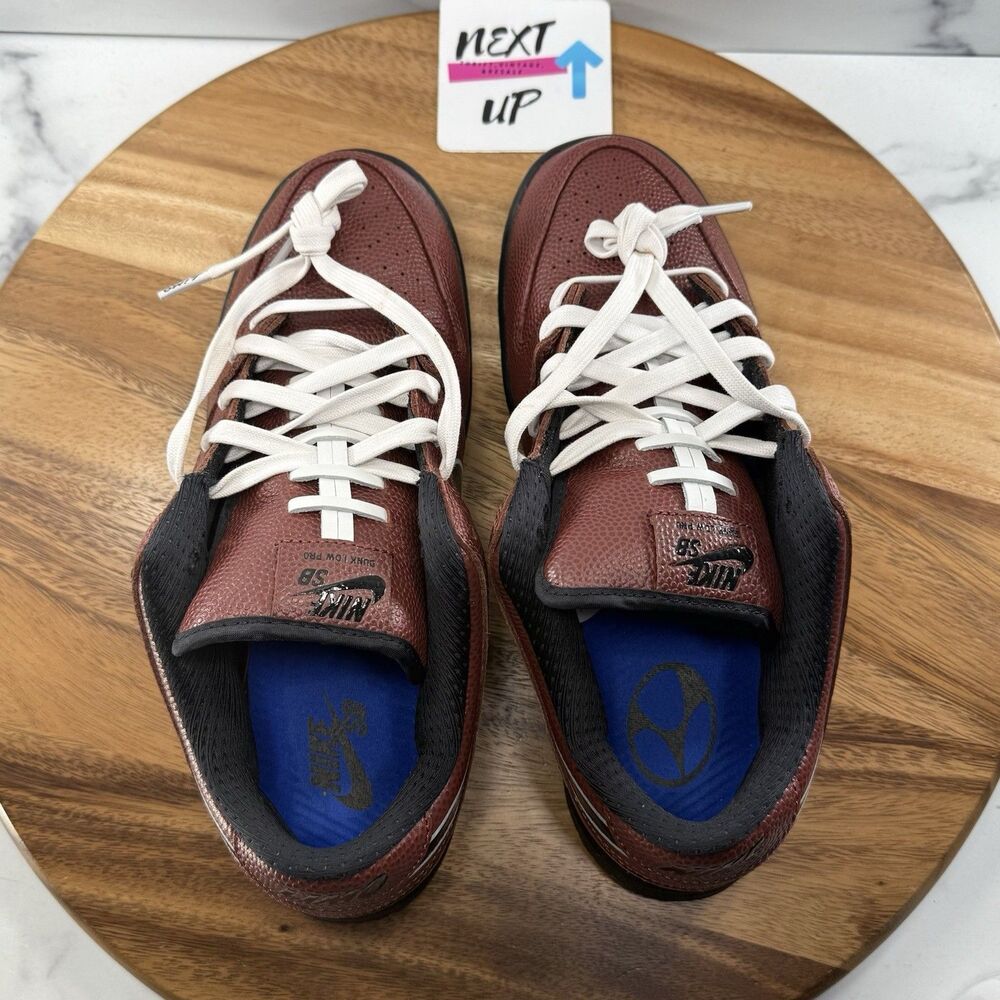 Mens size 10-Limosine Skateboards × Nike SB Dunk Low Pro Brown HJ4131-200 - Picture 7 of 9